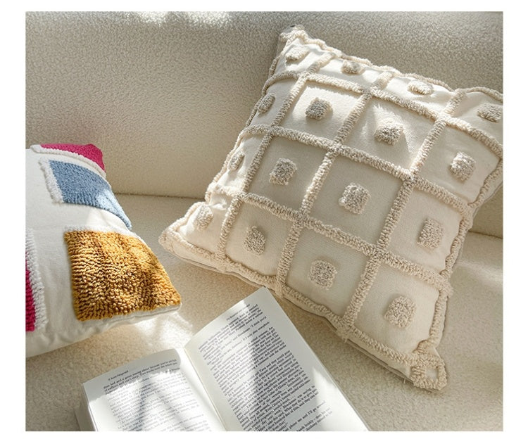 Modern Simple Embroidery Towel  Pillowcsae
