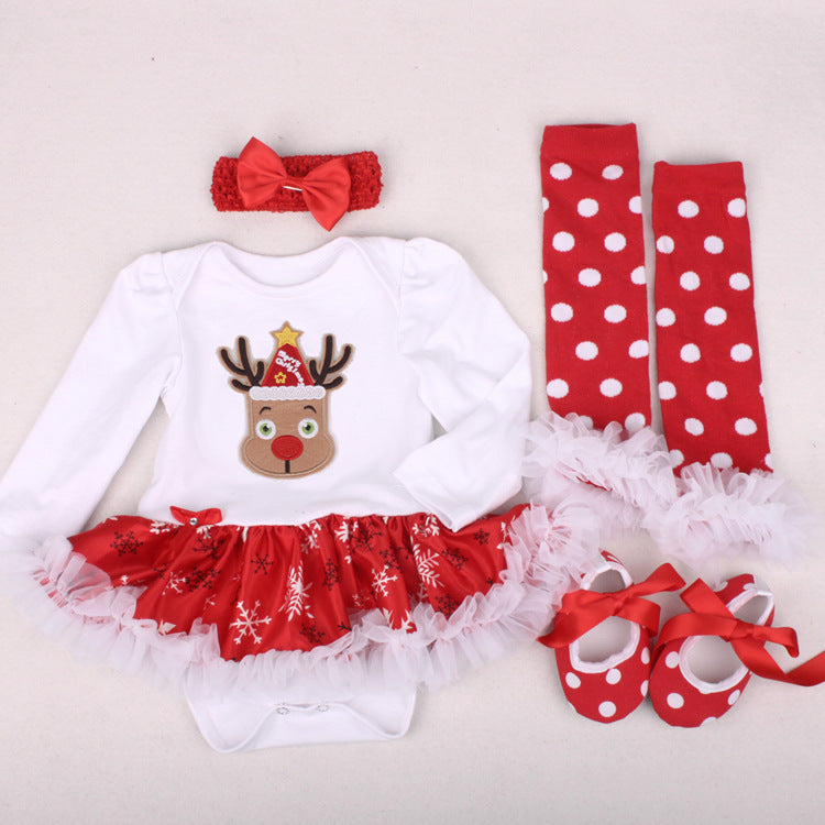 Four piece Christmas Romper