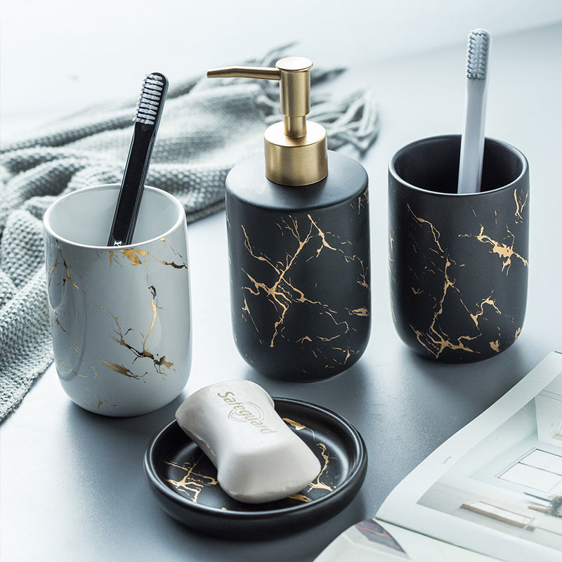 Toothbrush mouthwash cup