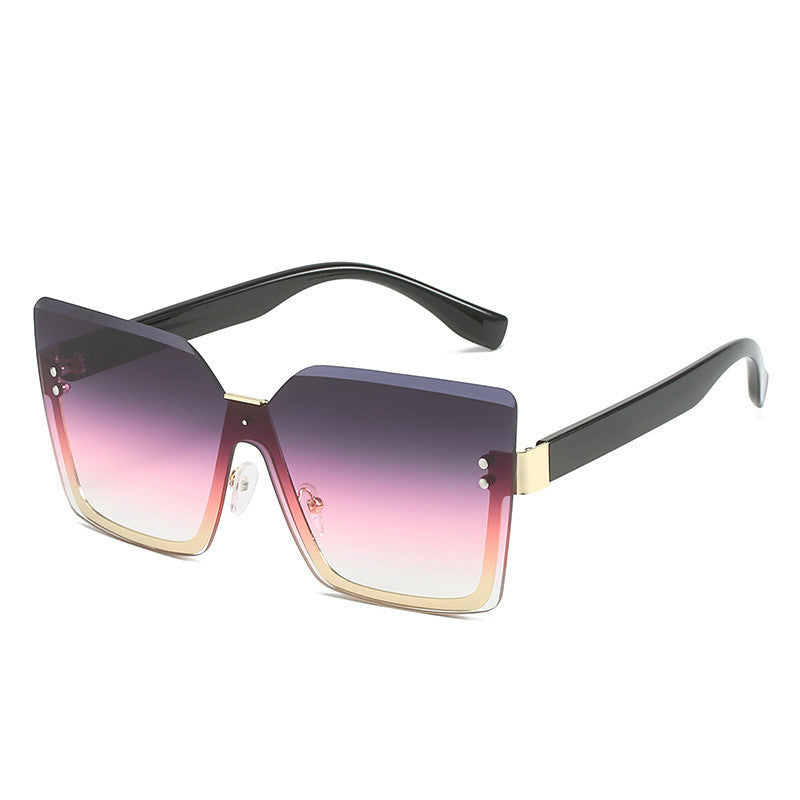 Ins Glasses Personalized One Piece Sunglasses