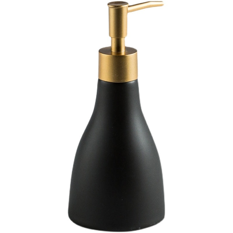 Simple Ceramic Hand Sanitizer Shower Gel Shampoo Moisture Bottle