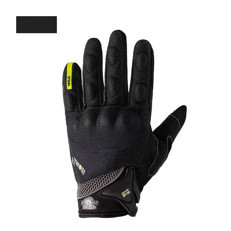 Off-road Motorcycle Anti-fall Breathable Riding Racing Motorcycle Full-finger Gloves