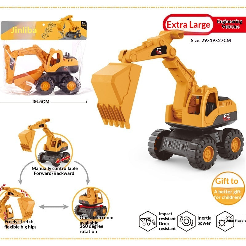 Thickened And Shatter-resistant Children's Construction Vehicle Toy
