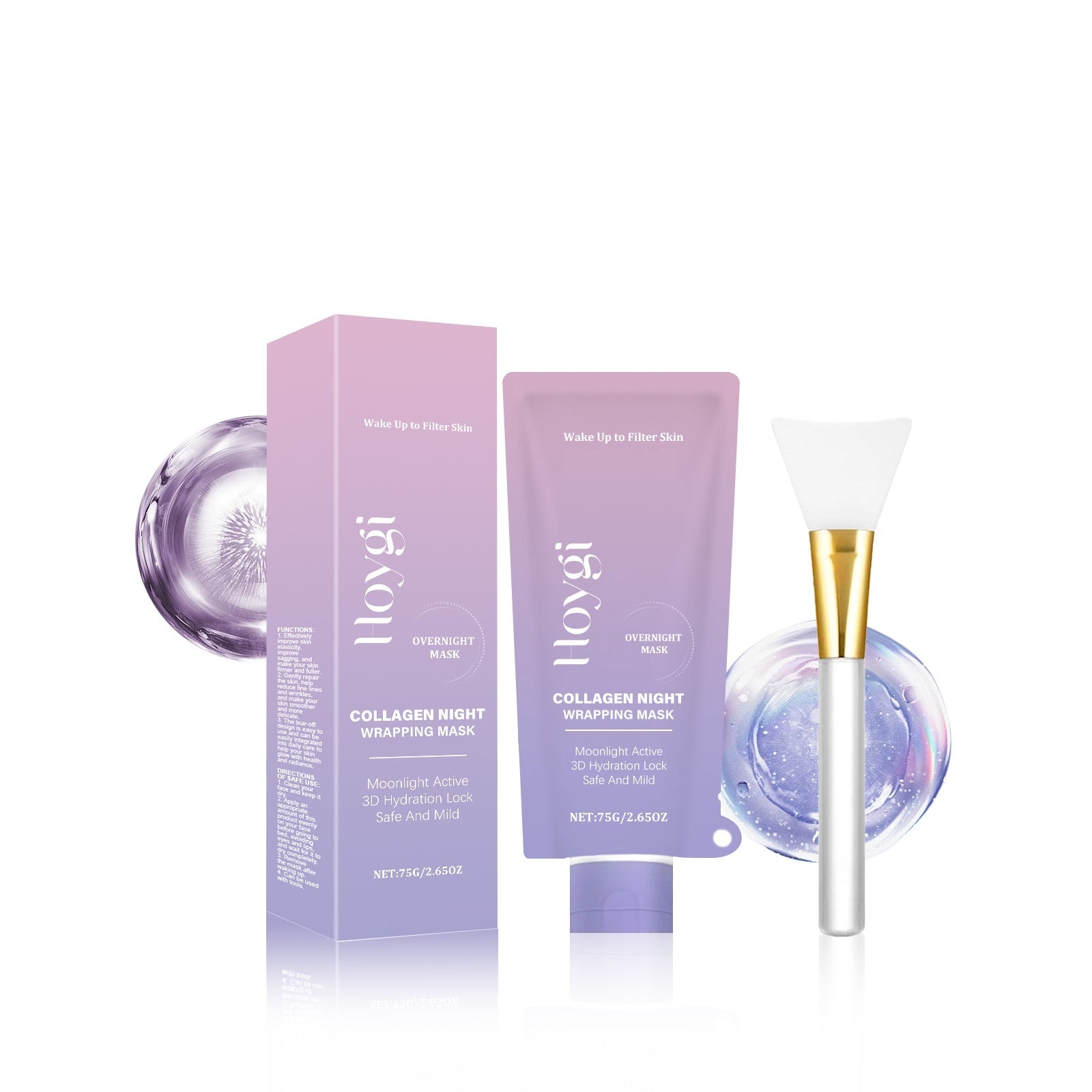 Collagen Moisturizing Tear Facial Mask