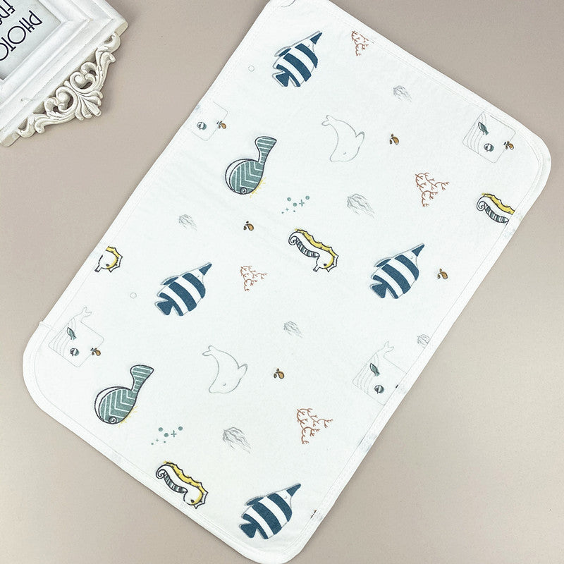 Baby Diaper Stroller Gauze Pad  Waterproof