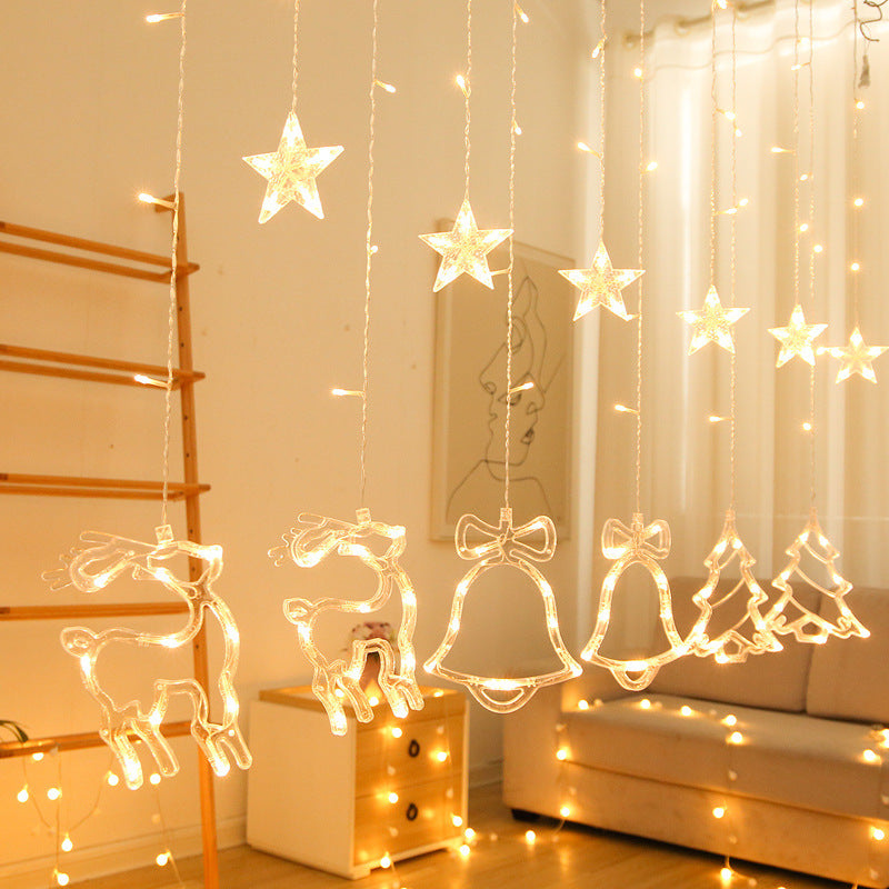 Led Decorative Light String Ins Net Red Creative Star Curtain Light