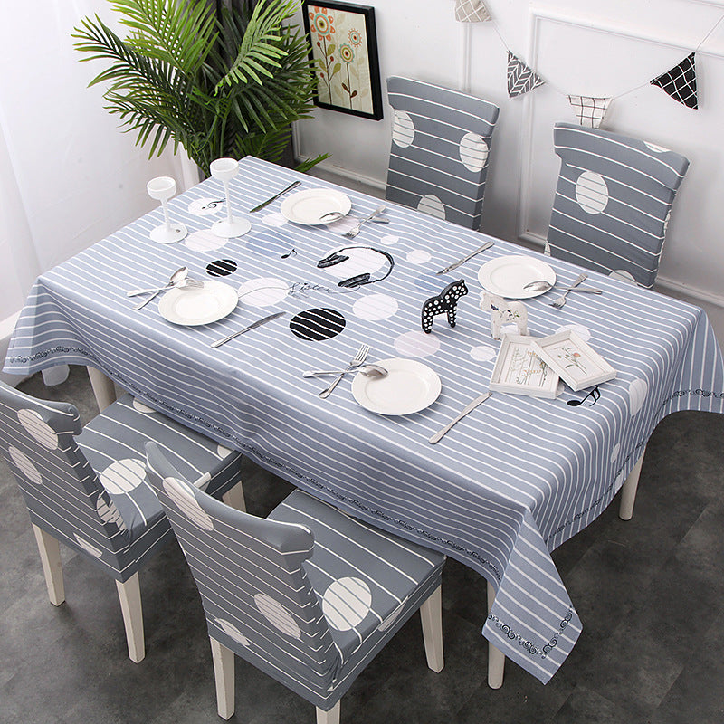 European Style Small  Cotton And Linen Tablecloth