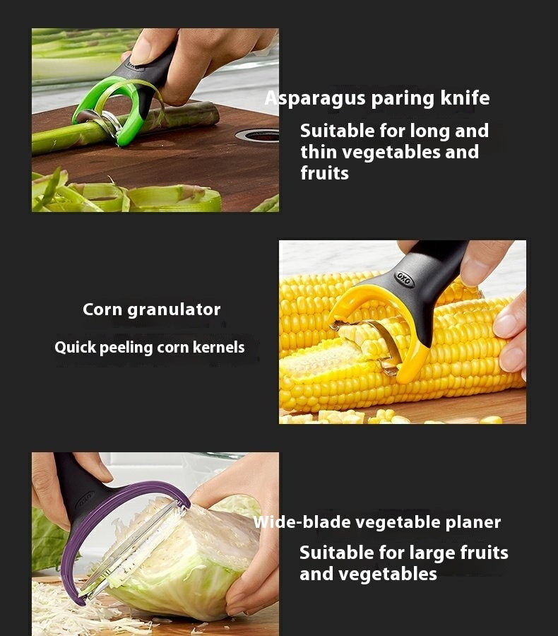 Multifunctional Fruit Y-shaped Peeler Beam Knife Plane