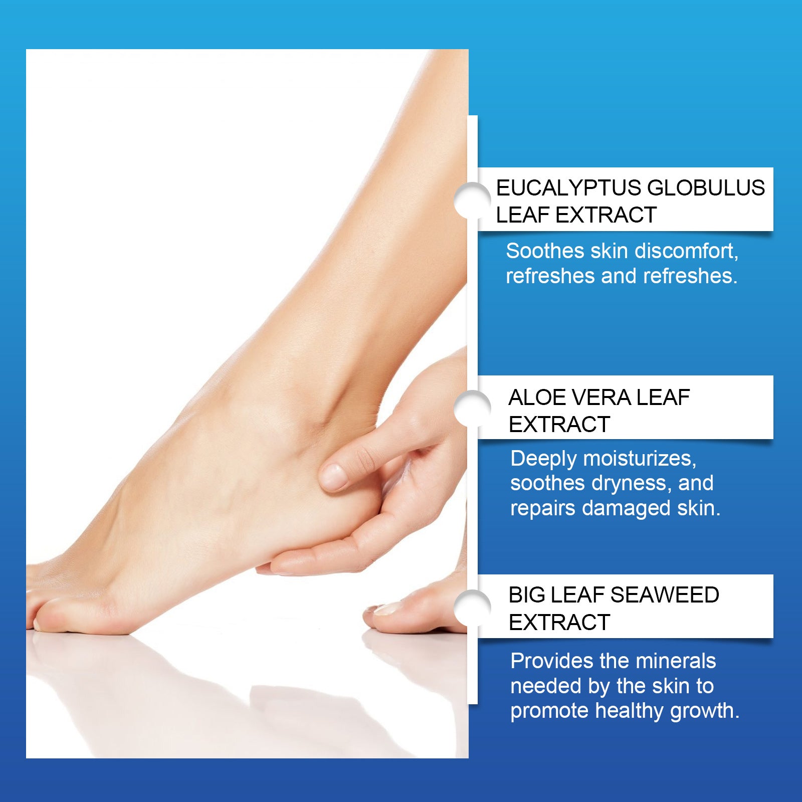 Nourishing Moisturizing Care Foot Relief Discomfort Massage Sole Soothing Cream