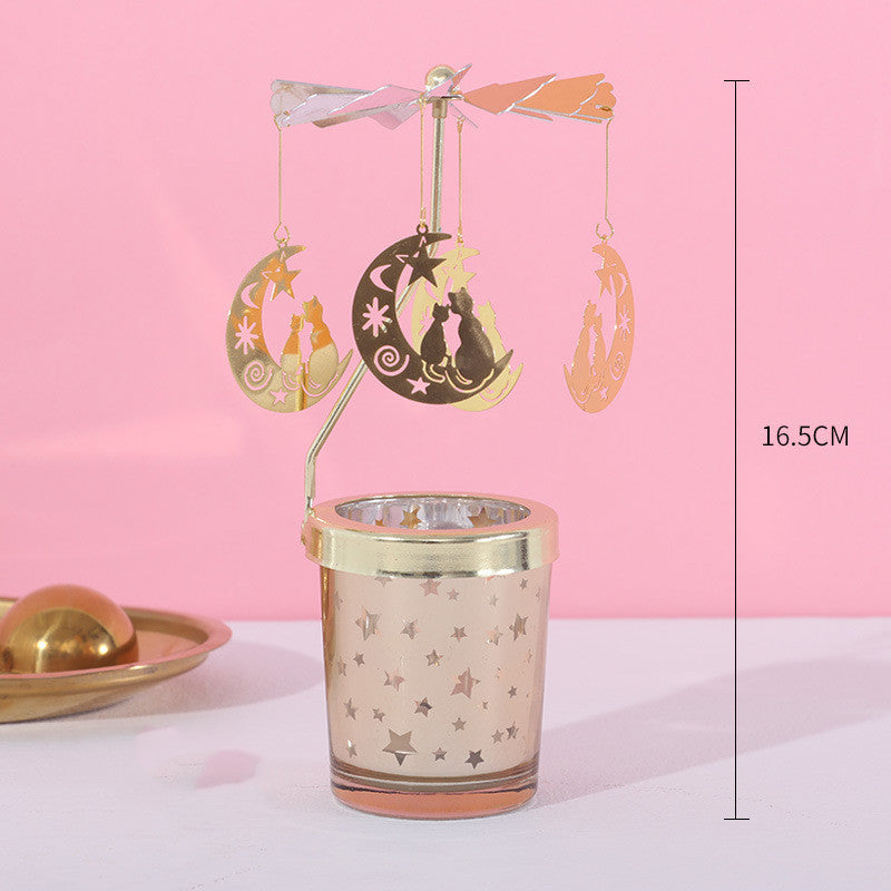 Dream rotating aroma candle holder