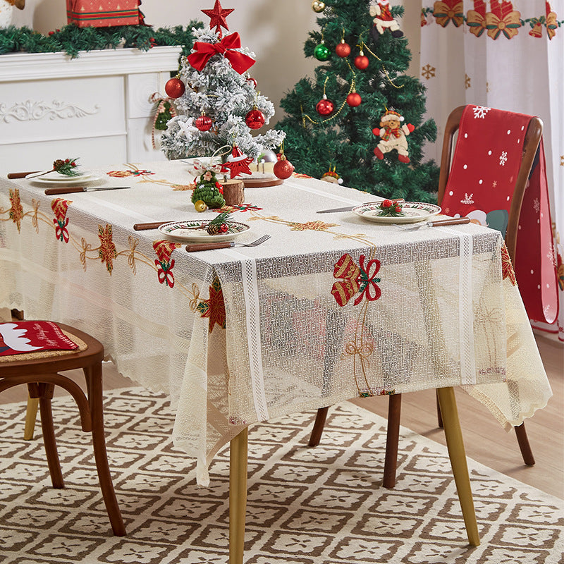 Decorative Lace Coffee Table Dining Table Cloth