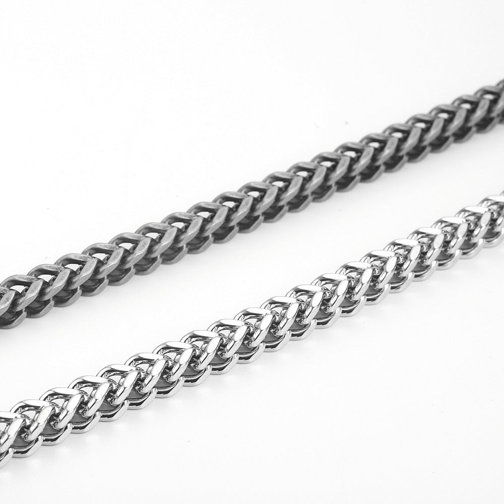Stainless steel men's bracelet