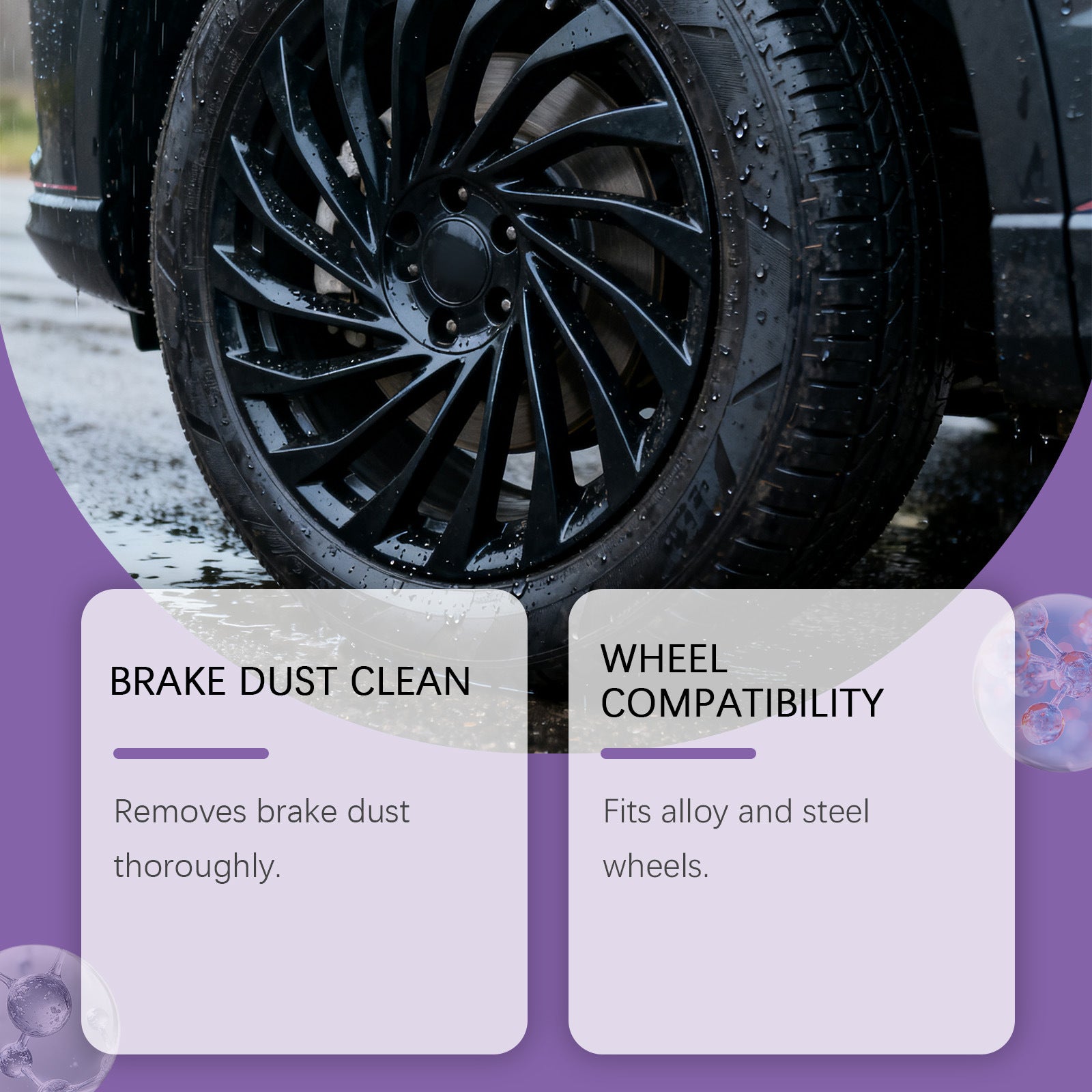 Car Wheel Cleaning Spray