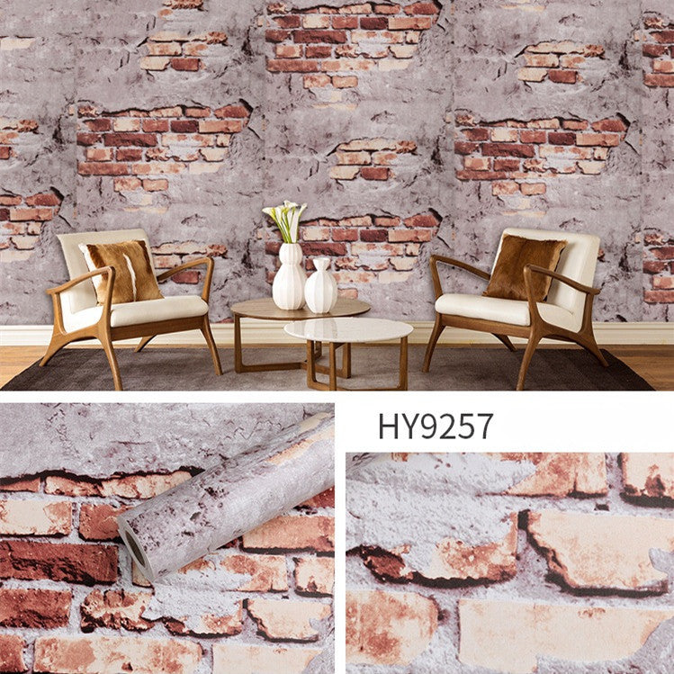 Self-pasted Refurbished Wallpaper Waterproof Three-dimensional Printing