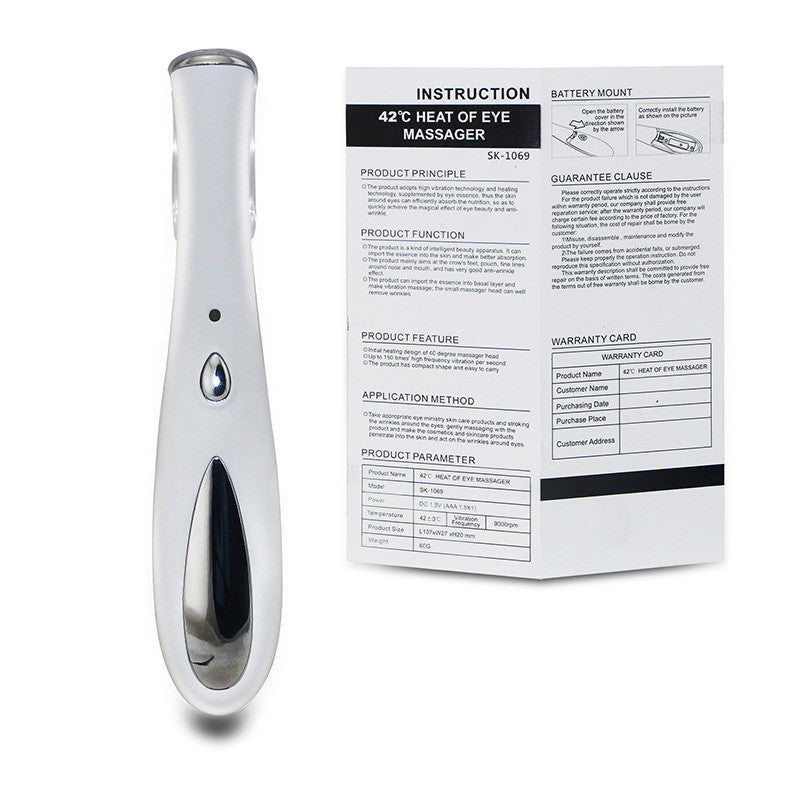 Eye thermal massager
