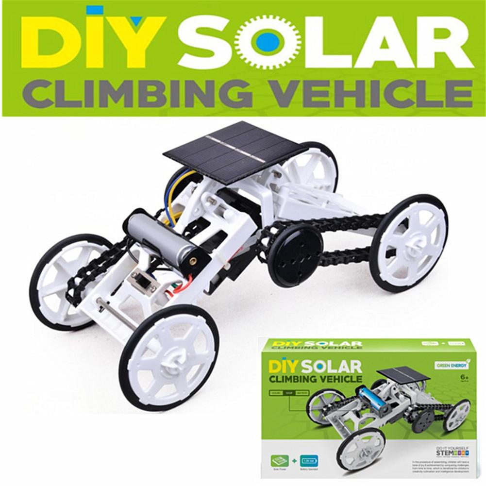 Assembled electric model car toy