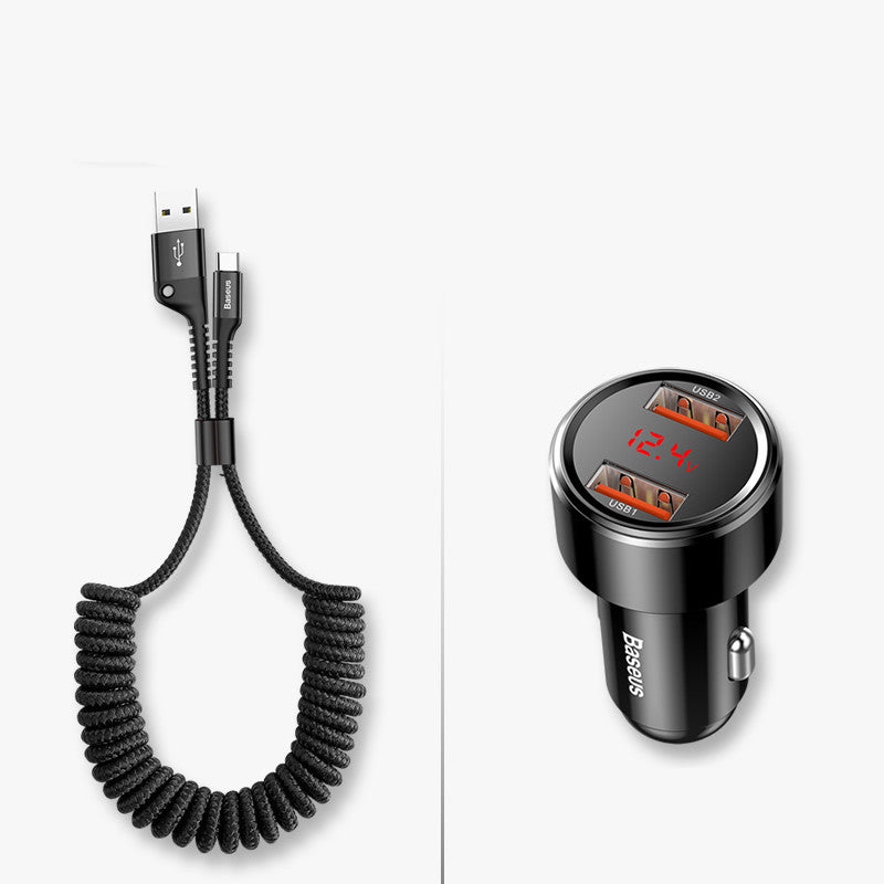 Compatible with Apple , Car Phone Usb Data Cable And Fast Charger