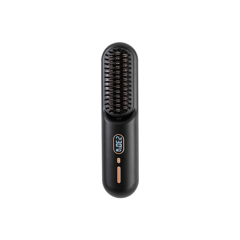Straight Comb Anion Hair Straightener Dual-use Electric Hair Curler Inner Buckle Lazy Hair Curler