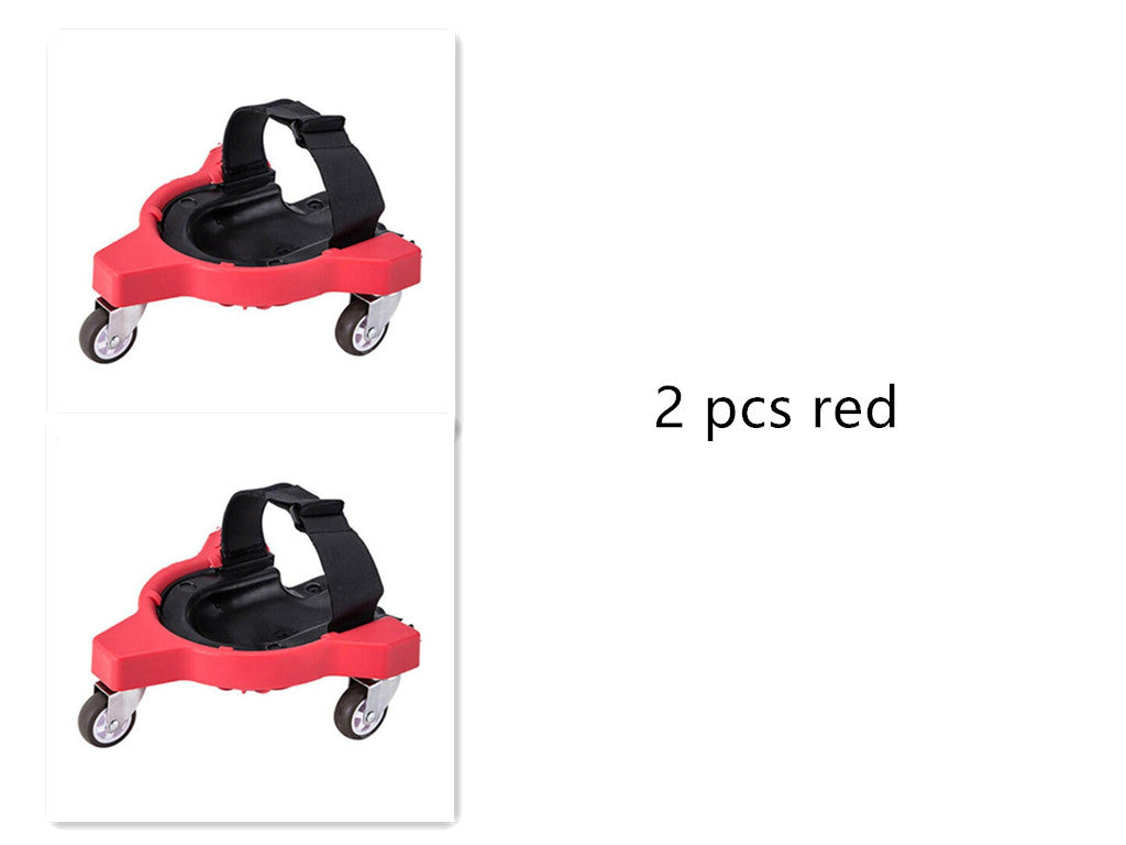 Sliding knee pads