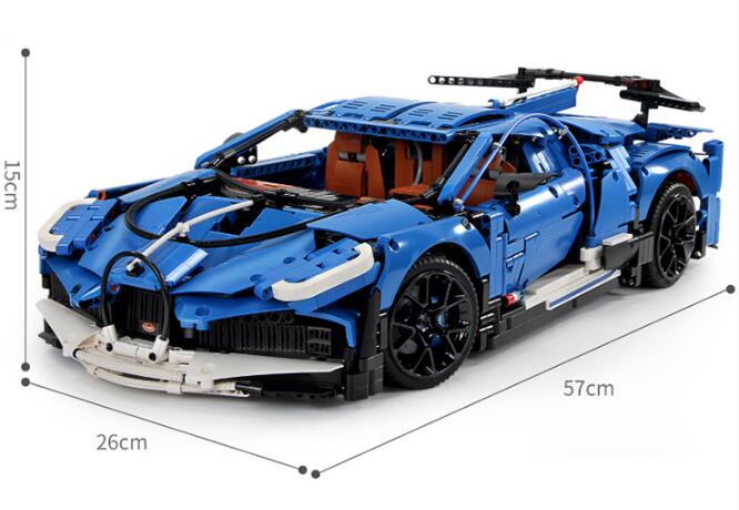 Sports Car Technology Machinery Building Blocks Toy
