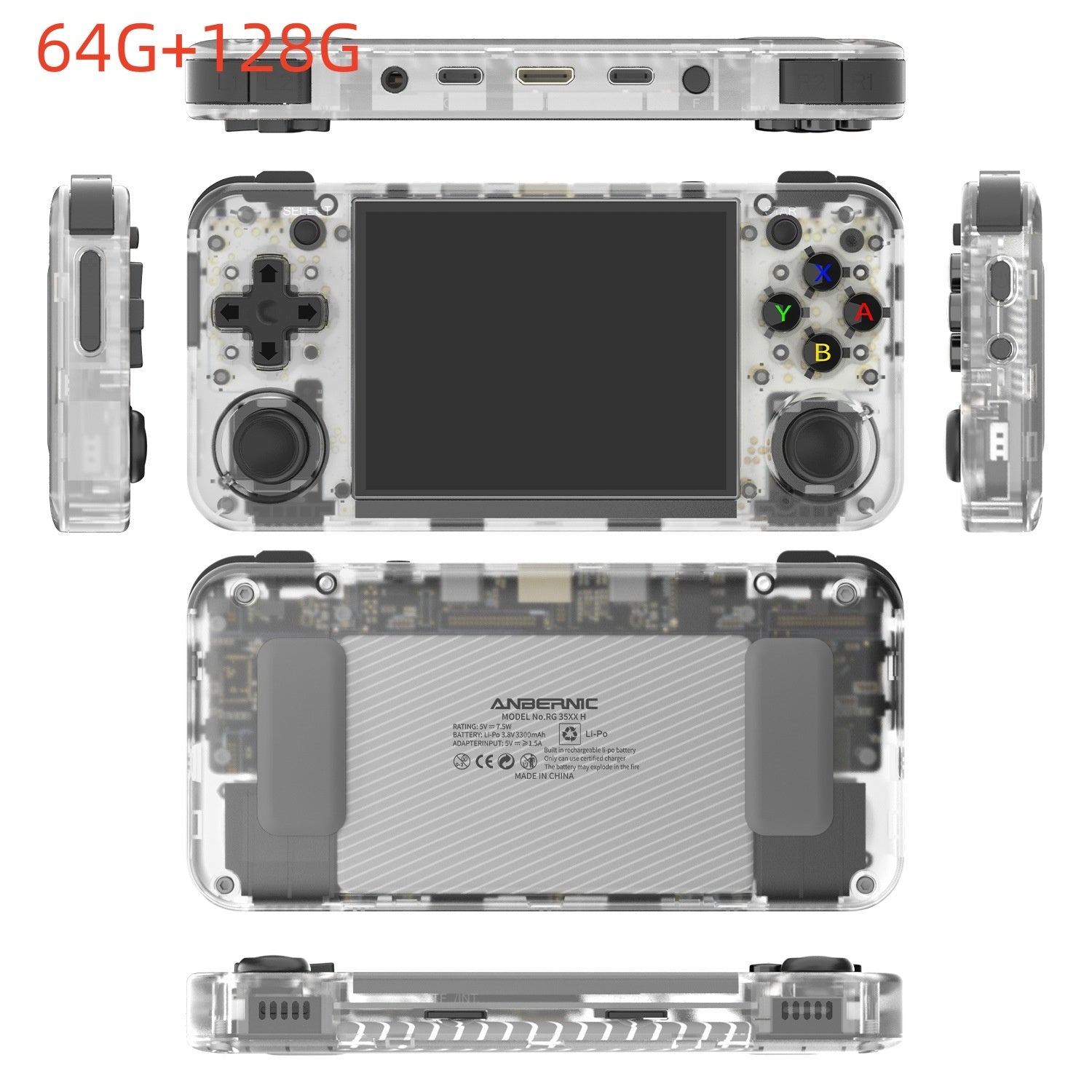 Mini small retro vintage nostalgic handheld game console