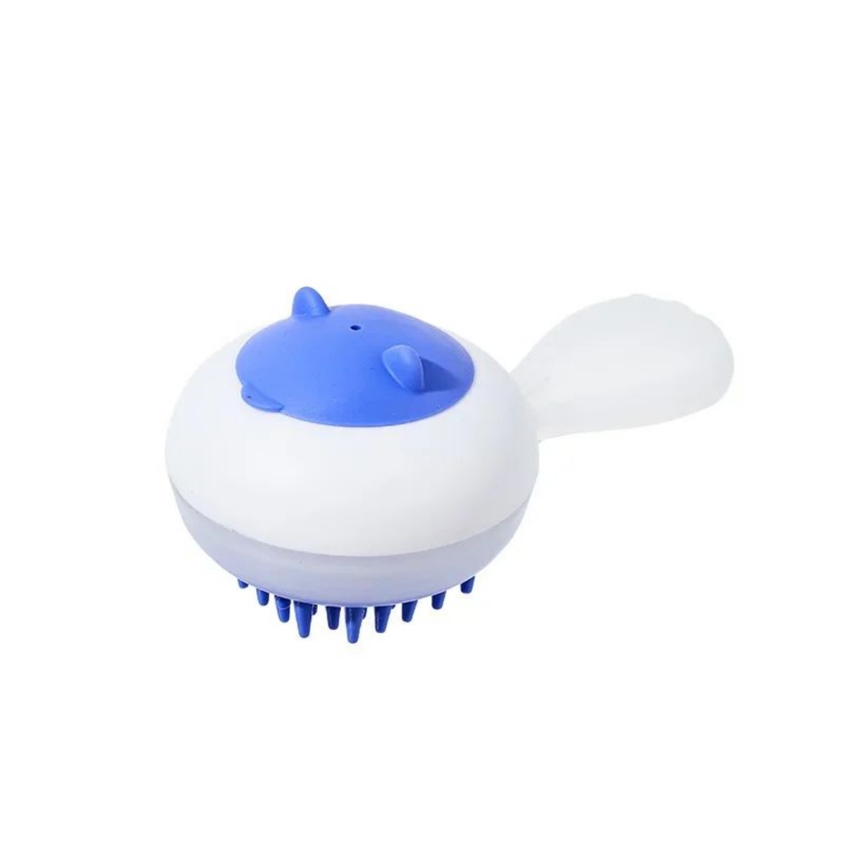 New Automatic Cleaning Pet Bath Brush Soft Gel Cat Massage Hair Removal Brush Dry Wet Dual Purpose Dog Bathing Brush