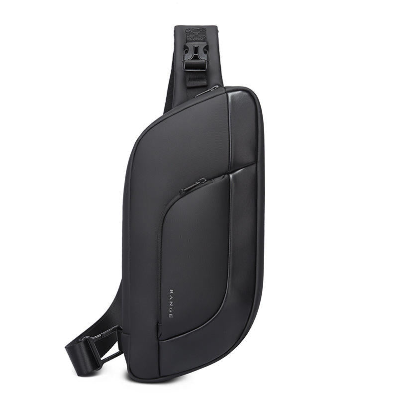 One-shoulder Chest Korean Style Fashion Function Messenger Couple Men's Bag Customization