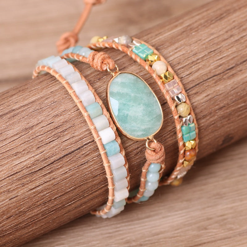Fashion Woven Leather Women's Bracelet
