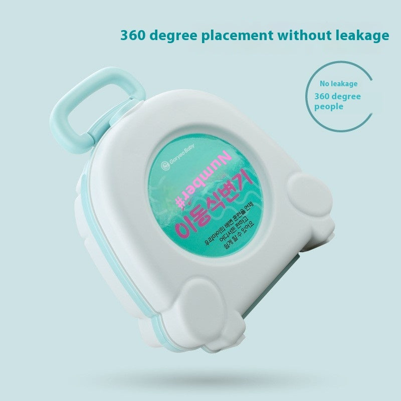 Portable Infant And Child Toilet Baby Travel Emergency Toilet