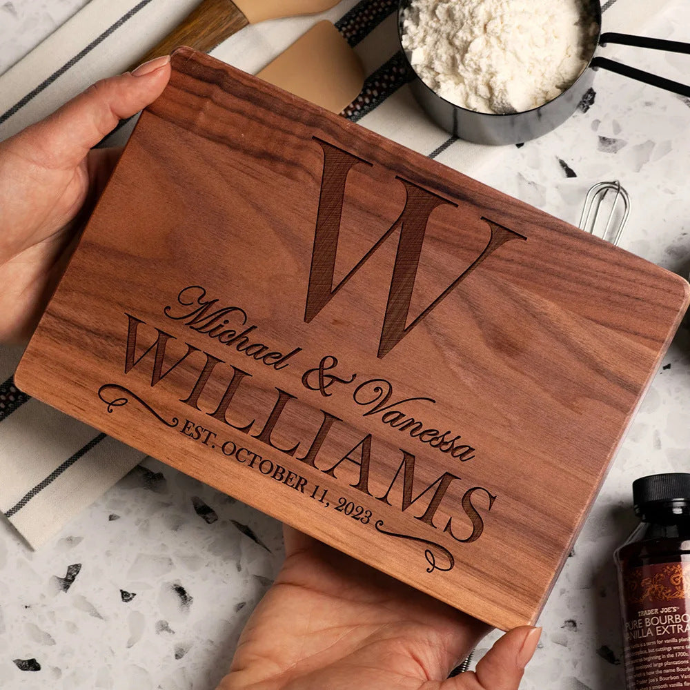 European And American Bamboo And Wood Cutting Board