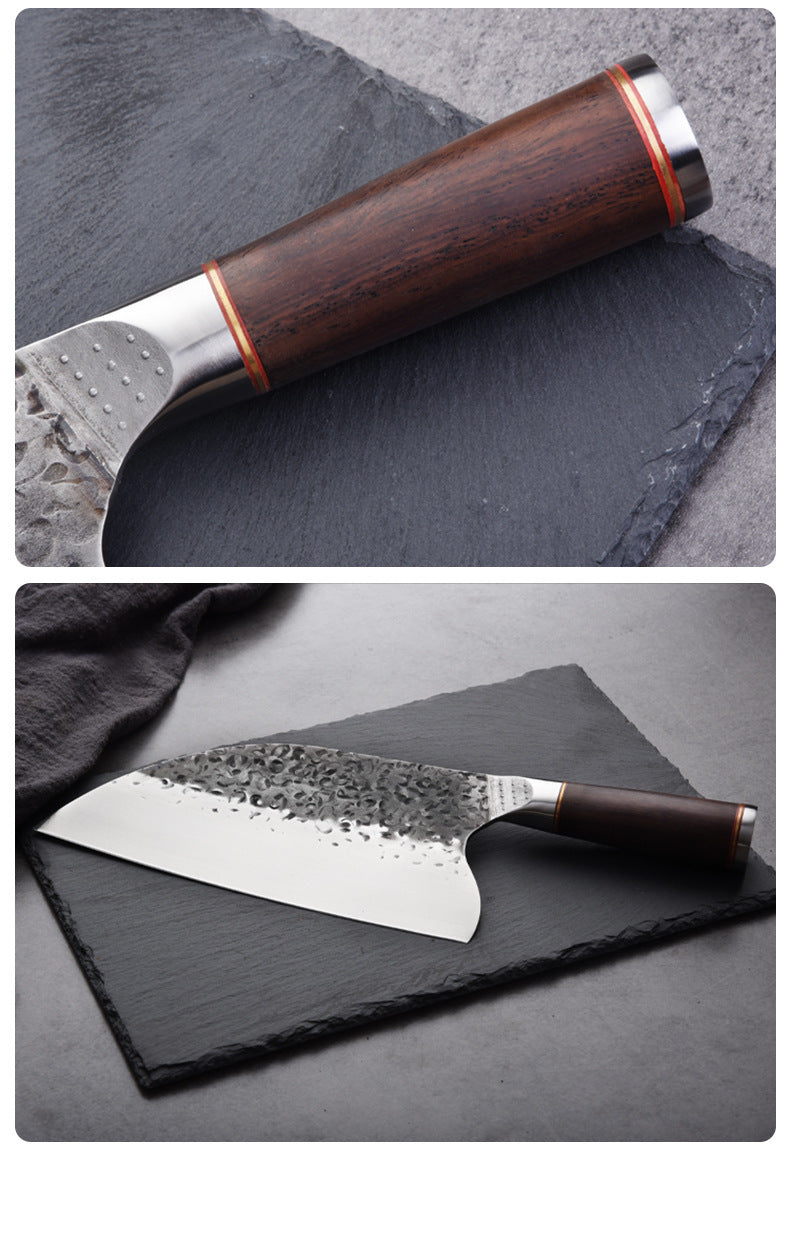 Ebony Hand Meat Cleaver