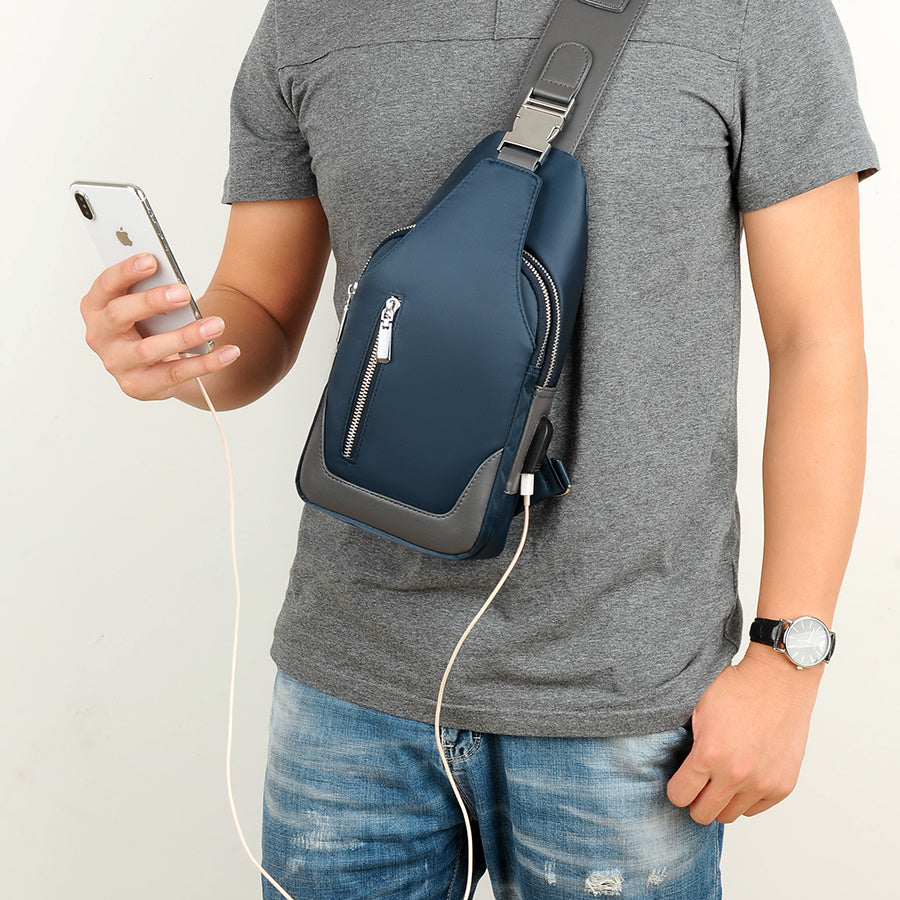 Casual Oxford cloth bag backpack