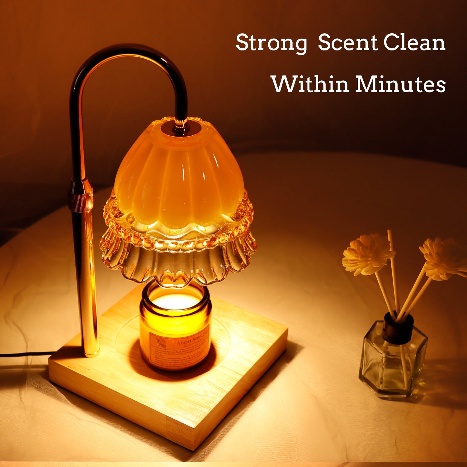 Creative Plug-in Timing Fragrance Lamp Good-looking Candle
