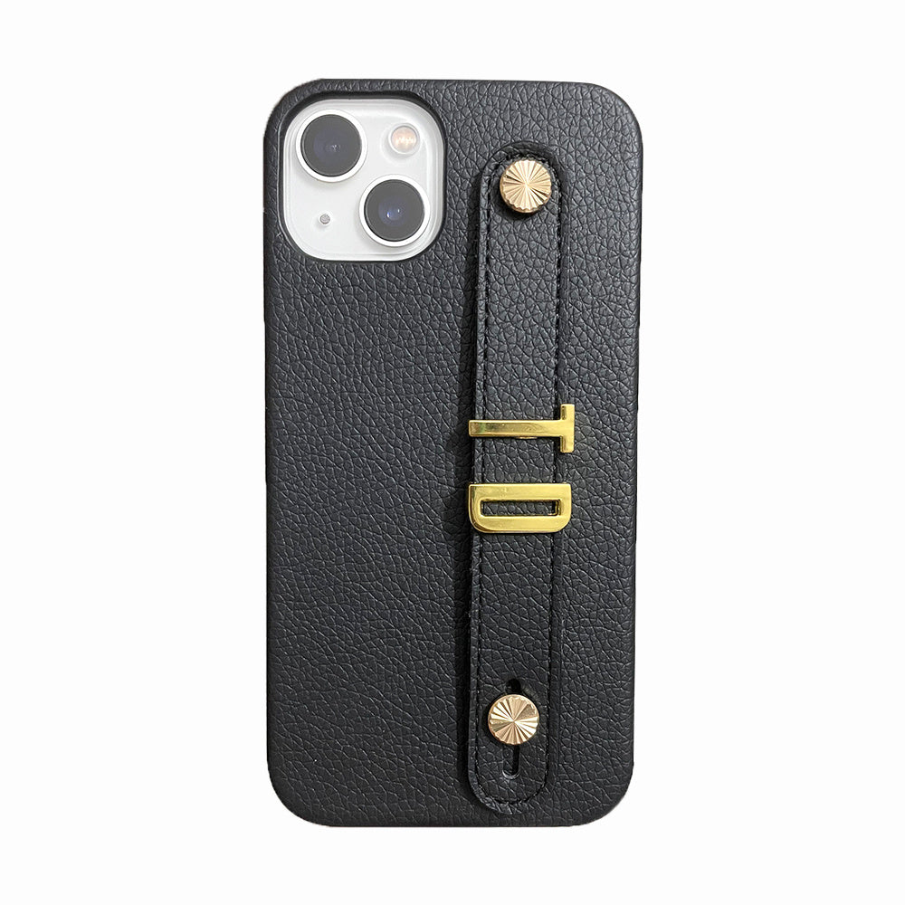 Fashion Wristband Leather Shatterproof Phone Case