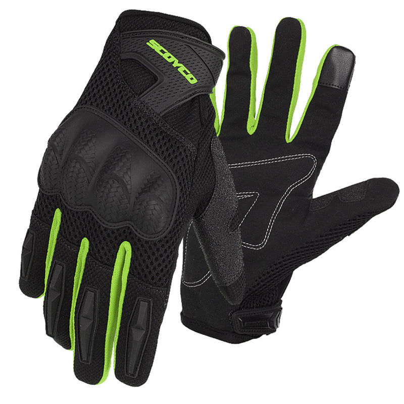 Drop-resistant Breathable Riding Touch Screen Equipment Gloves