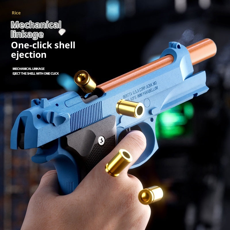 M9A3 Mechanical Linkage Continuous Hair Throwing Shell Toy Gun