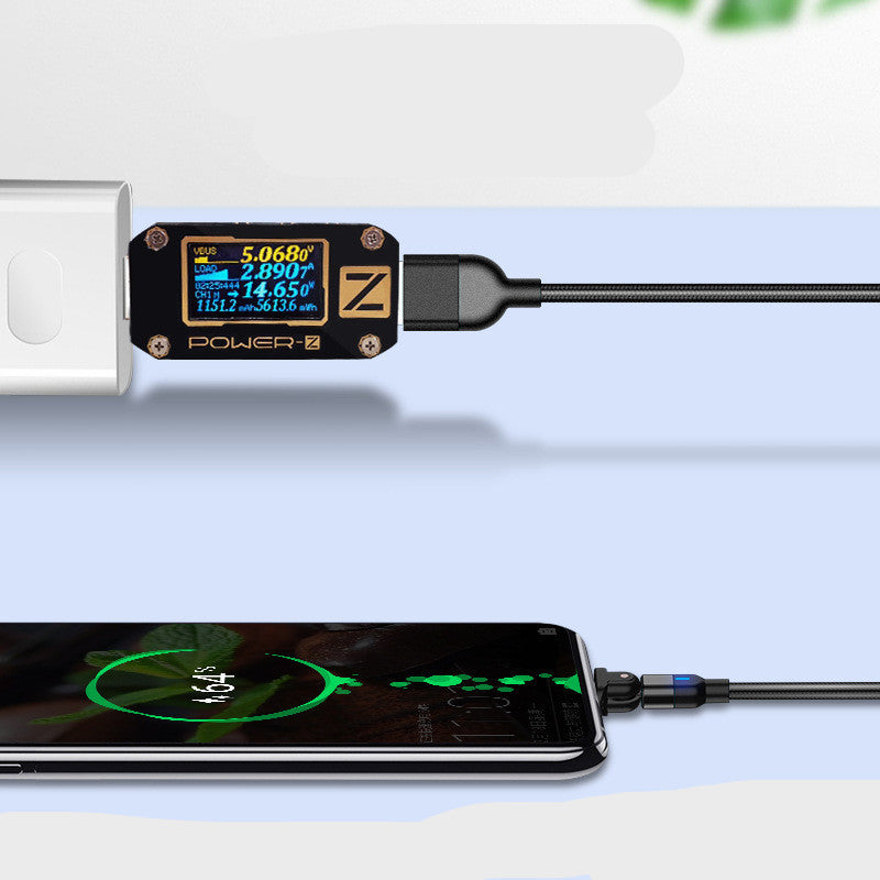 180 degree data cable