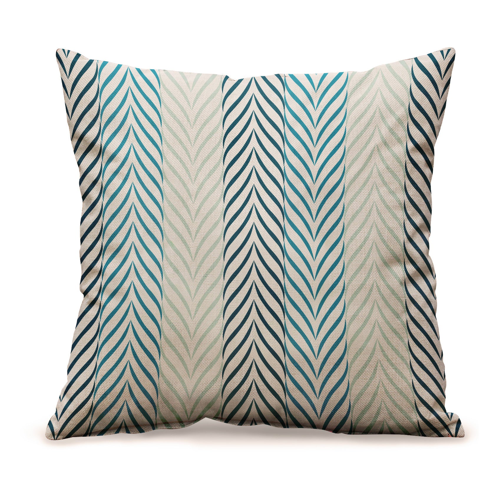 Pillow Cover Linen Cushion Sofa Car Back