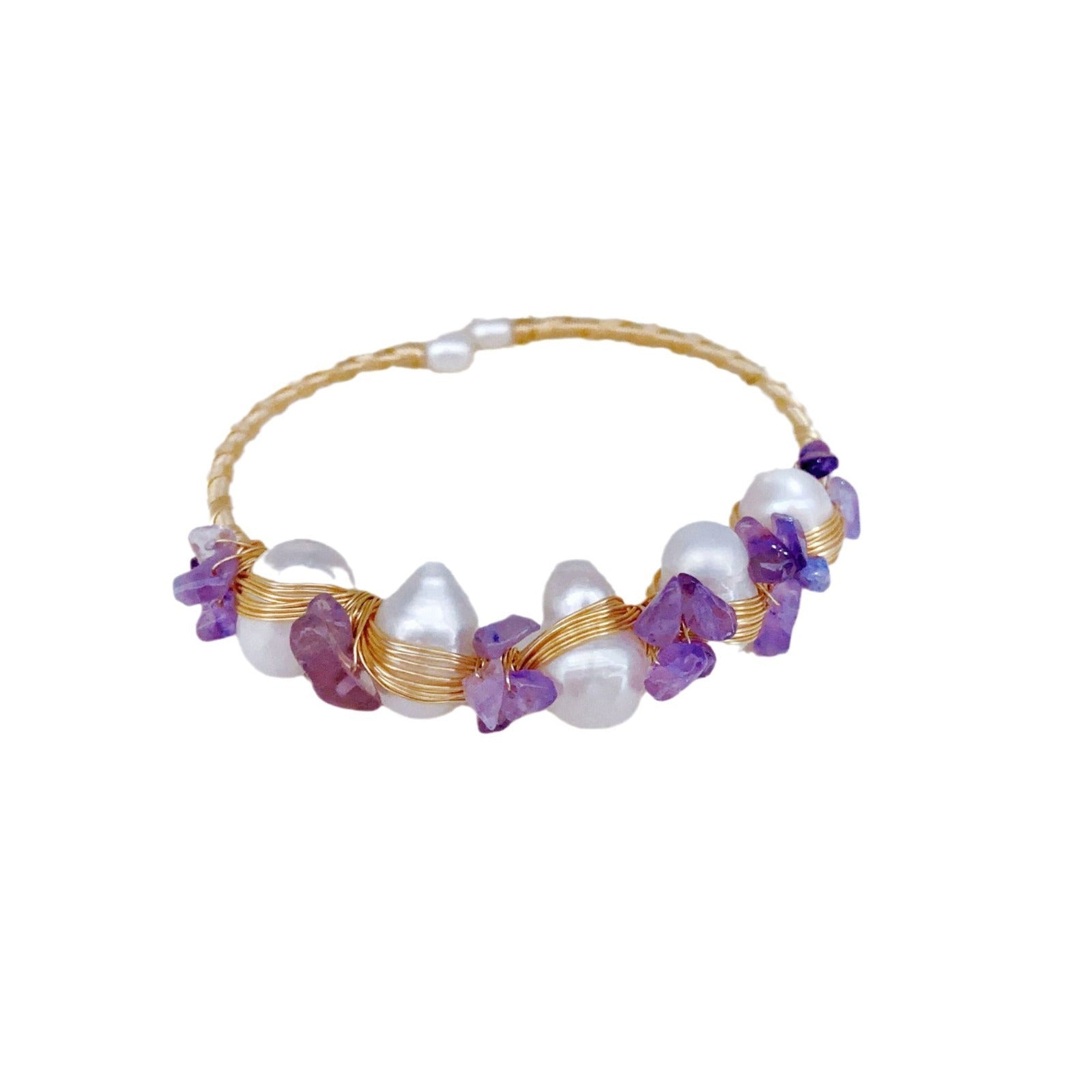 Bracelet Perle Tressé à la Main Article Polyvalent