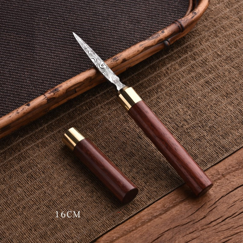 Pu'er Tea Knife Tool Ebony