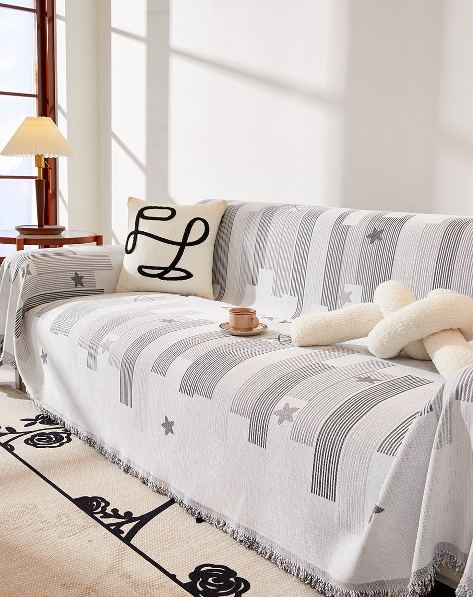 Chenille Sofa Cover Anti-scratching All Inclusive