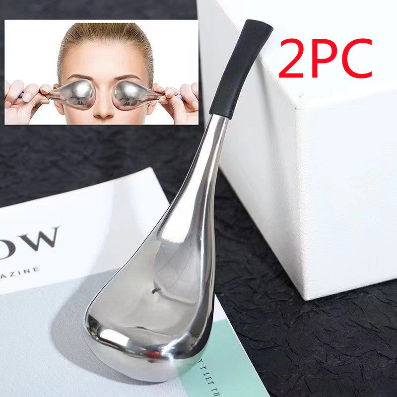 Stool-shaped Stainless Steel Ice Wave Ball Beauty Ice Hockey Ice Ball Face Beauty Ball