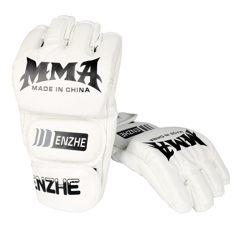 Sanda Muay Thai Half-finger Split Finger Fighting Gloves