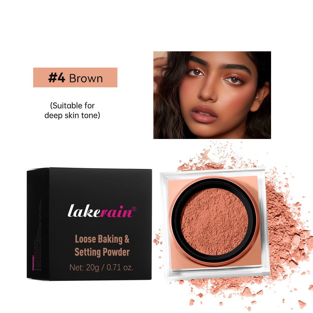 Square Box Finishing Loose Powder Even Skin Color