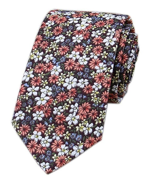 Floral tie cotton printing casual Korean version