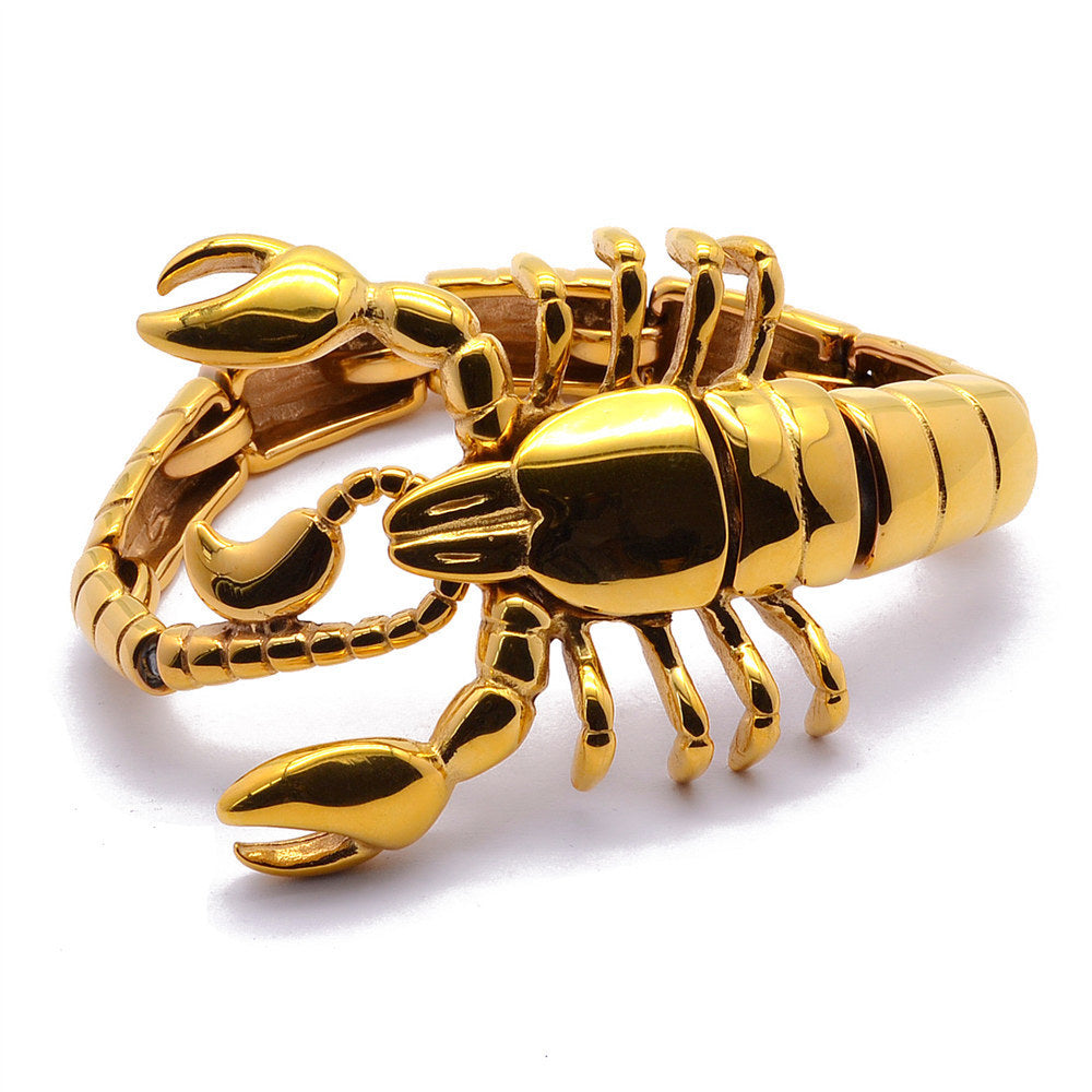 Stainless steel scorpion bracelet bracelet