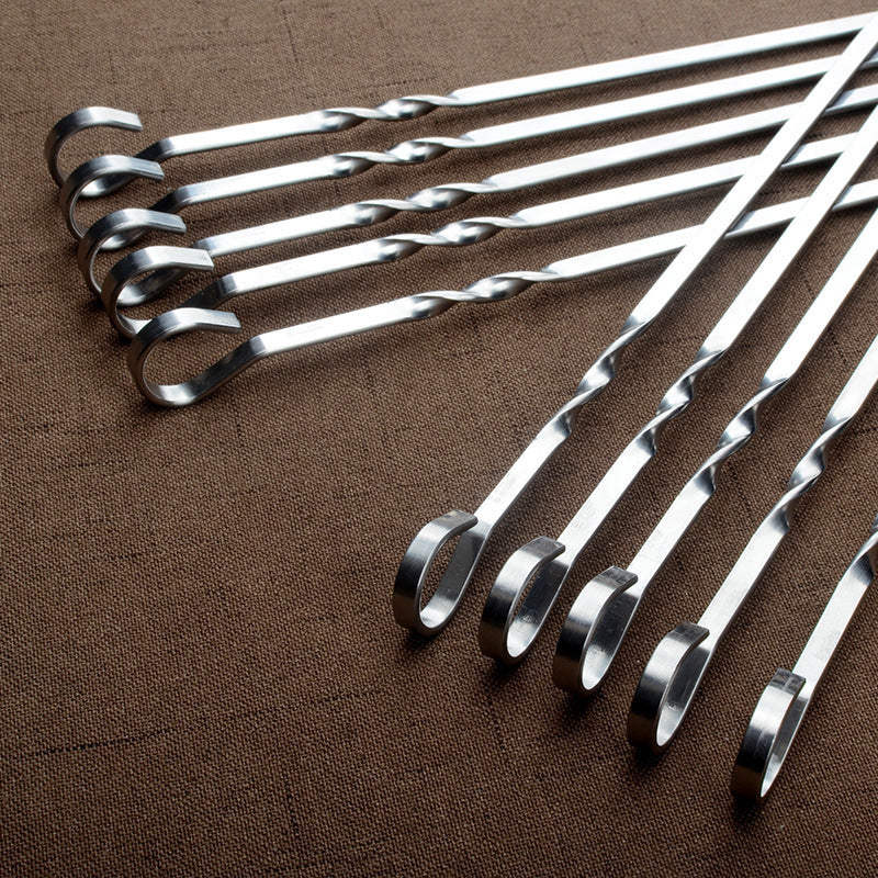 430 Thickened 35cm Stainless Steel Barbecue Skewers