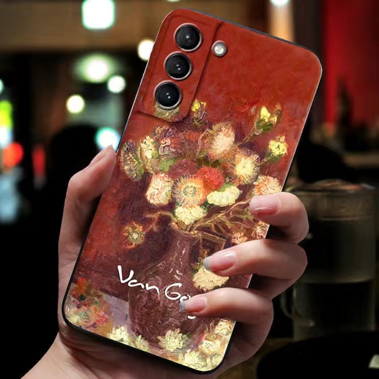 Embossed Phone Case Starry Sky