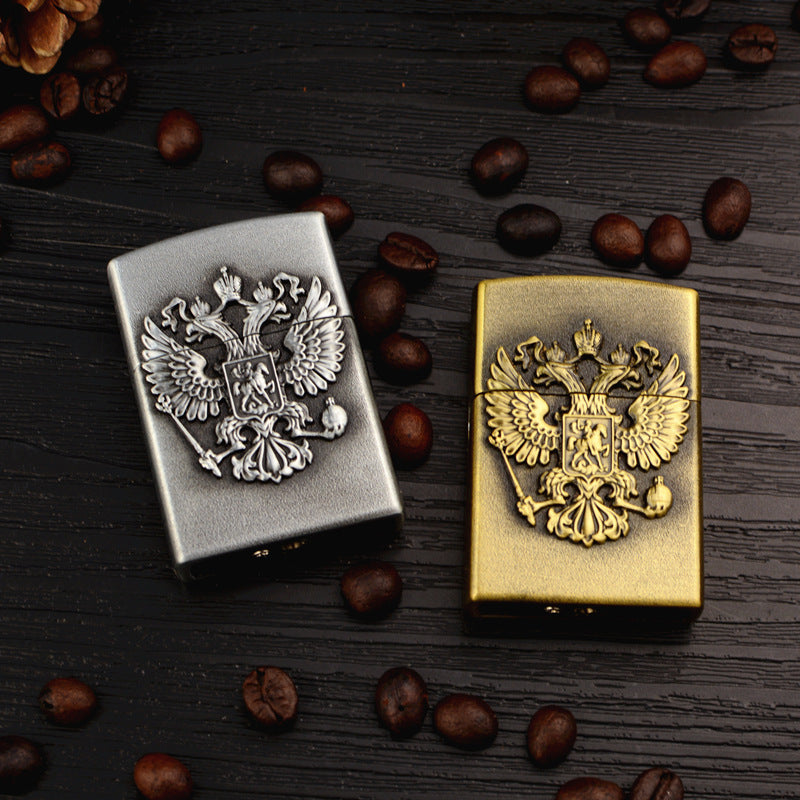 Embossed High-end Gift Flame Lighter