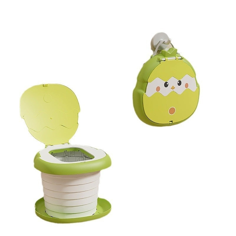 Children's Folding Toilet Camping Travel Portable Outing Toilet